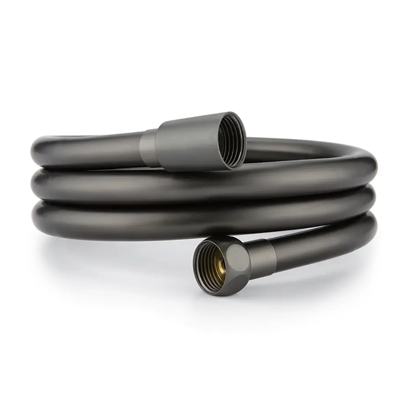 Flexible PVC Hose for Handheld Shower Head, Durable and Lightweight with Brass Insert