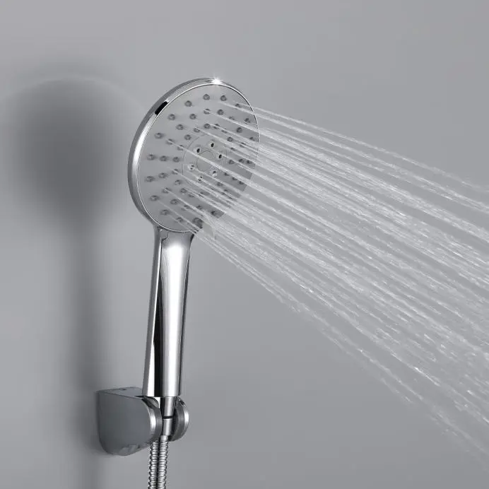 5 Inch Handheld Shower Head, High Pressure 3 Spray Settings Hand Held Showerhead, Anti-Clog Nozzles