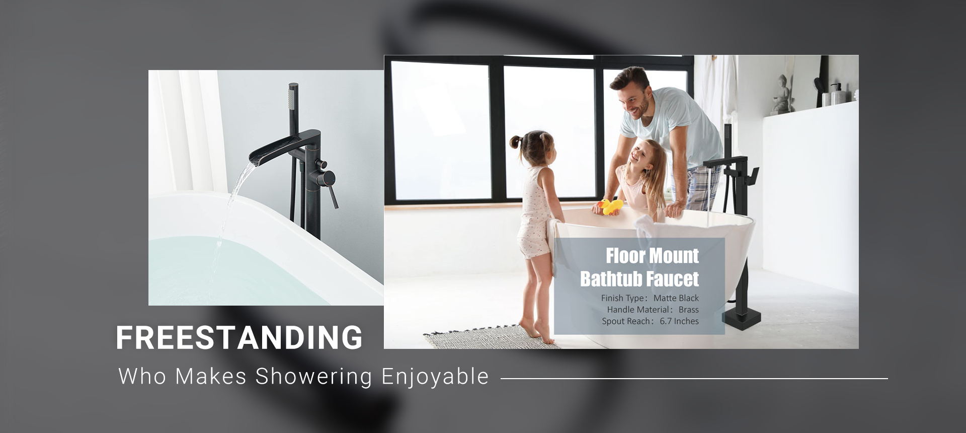Shower Handle/Bracket 