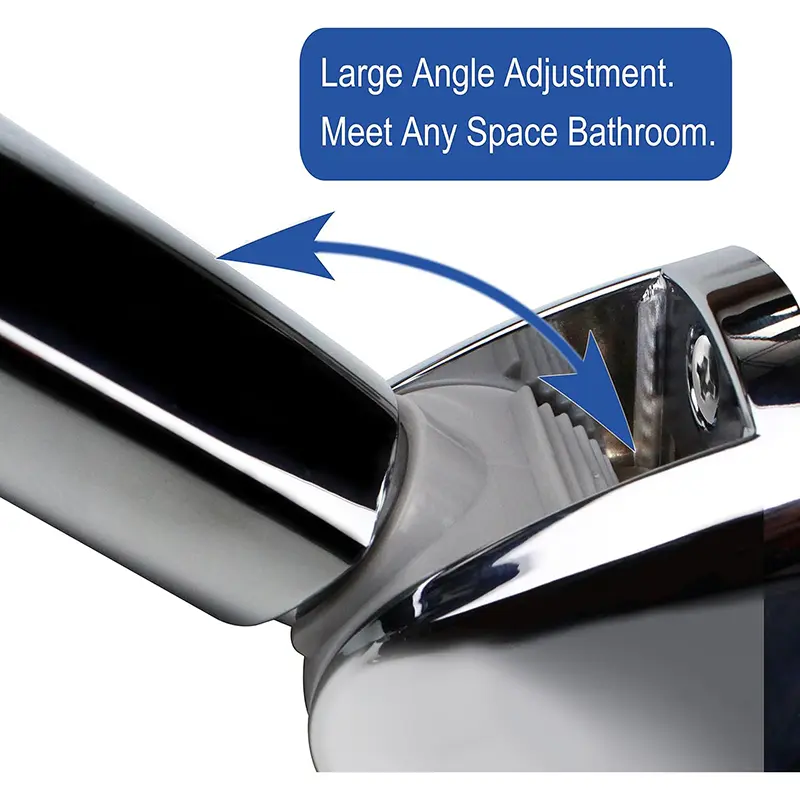 Wall Mounted Handheld Shower Holder Wall Mount Shower Bracket (Adjustable)