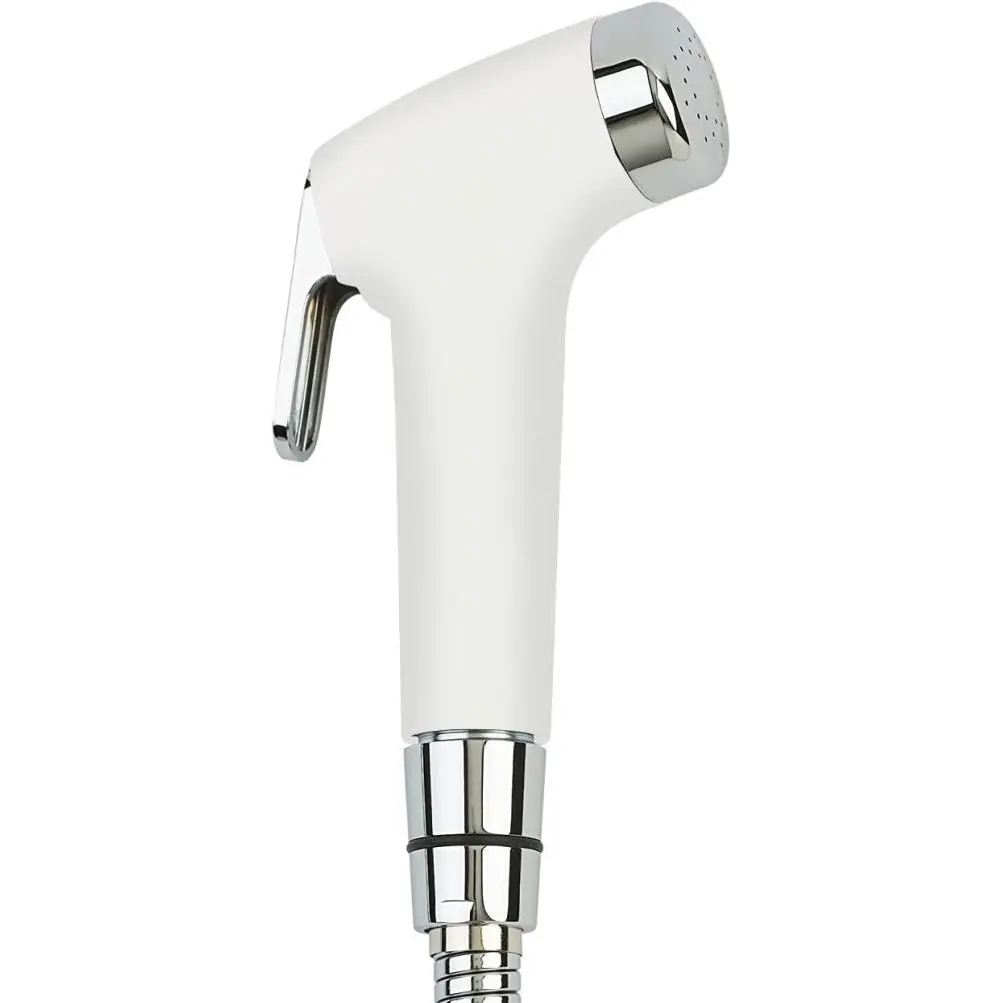 Bidet Sprayer for Toilet Single Spray Gun Bidet Sprayer Copper Material Handheld Bidet Sprayer for Toilet Square Hand Held Bidet Sprayer Suitable for Women, Pets and Baby Diaper Cleaning