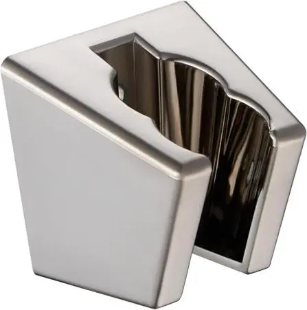 Hand Shower Bracket with Two Slot, Bathroom Shower Head Hose Hanger Sprayer Handle Holder Wall Mount Chrome